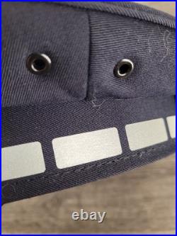 German Police Visor Cap Albert Kempf Baden-Württemberg Blue Hat Size 61 Wool
