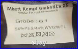 German Police Visor Cap Albert Kempf Baden-Württemberg Blue Hat Size 61 Wool