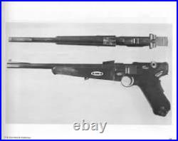German Prussian Army Gun Luger P Parabellum Pistol Illustrated Manual Book 9 MM