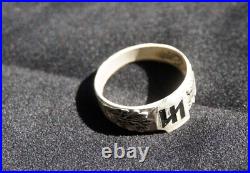 German Real 800 Silver ring. World War II German Real 800 Silver ring. World War II