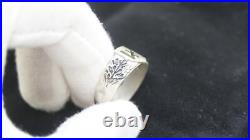 German Real 800 Silver ring. World War II