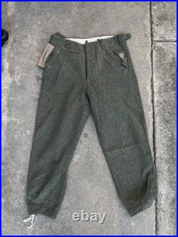 German Reproduction M44 Wool Trousers (size 36 Waist)