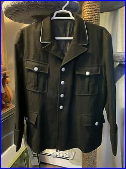 German SS uniform. New with everything head to toe. Repo. Heavy velour