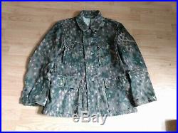 German S Short (36-38) Pea 44 Dot Camo Tunic and trousers 32in adjustable waist
