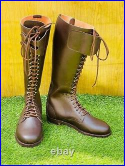 German Sa Kampfzeit Tall Leather Boots