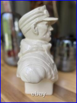 German Soldier Edelweiss WW2 porcelain large bust / figurine