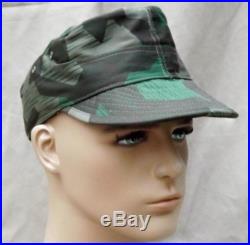 German Splittermuster Camo Hat WWII Field Cap Authentic Reproduction Size 58