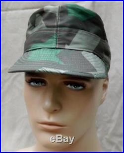 German Splittermuster Camo Hat WWII Field Cap Authentic Reproduction Size 58