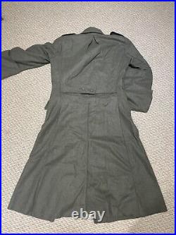 German Ss Ww2 M40 Great Coat Size XS