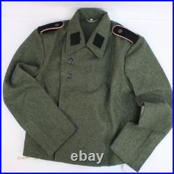 German StuG Wrap Over Wool Jacket Reproduction Historical Tunic