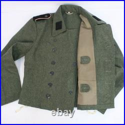 German StuG Wrap Over Wool Jacket Reproduction Historical Tunic German StuG Wrap Over Wool Jacket Reproduction Historical Tunic