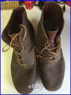 German WW2 ATF Low Boots. Size 12