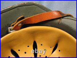 German WW2 Camo Helmet Complete Repo ET 68 Wire Net