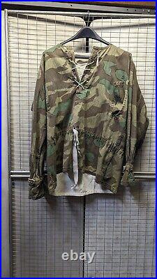 German WW2 Camoflage reversible Winter Smock, Snow Camo