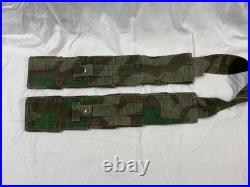 German WW2 Fallschirmjager 12-Pocket K-98 Splinter Ammo Bandolier (Reproduction)