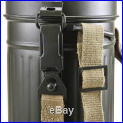 German WW2 Gas Mask Container Tube