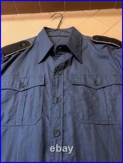 German WW2 Luftwaffe Blue EM Shirt (Reproduction)
