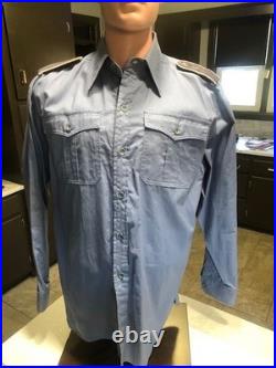 German WW2 Luftwaffe Blue EM Shirt (Reproduction)