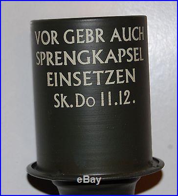 German WW2 M24 Stick Grenade Full Size Steel & Wood Non-Functioning Replica Toy