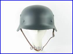 German WW2 M35 Gray Steel Helmet Field Best Replica Helmets Collectable New