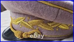 German WW2 Reichsmarschall Cap Size 62 heavy gold bullion embroidery