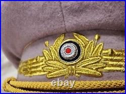 German WW2 Reichsmarschall Cap Size 62 heavy gold bullion embroidery