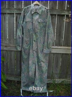 German WW2 Repro Oak camo panzer coveralls 2XL