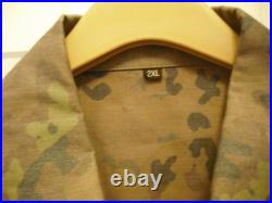 German WW2 Repro Oak camo panzer coveralls 2XL
