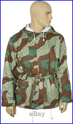 German WW2 Splinter/White camouflage parka winter reversible jacket
