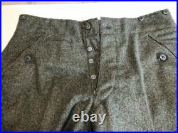 German WW2 Style Wool Trousers (Reproduction)