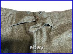 German WW2 Style Wool Trousers (Reproduction)