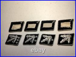 German WW2 Waffen Officer Collar Tabs Collection of (5 sets)