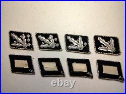 German WW2 Waffen Officer Collar Tabs Collection of (5 sets)