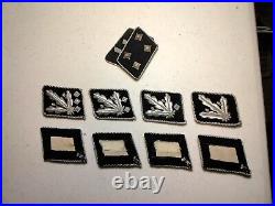 German WW2 Waffen Officer Collar Tabs Collection of (5 sets)