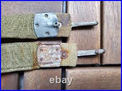 German WW2 bread bag strap tropical WH RARE VERSION LUX clip original