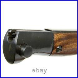 German WWII 98k Mauser Steel Bayonet and Scabbard Wood Grips