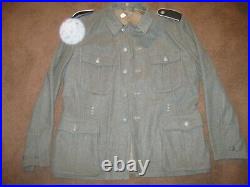 German WWII Army M43 Tunic Older Sturm Size Metric 56 US Appx LG XL 46 Repro