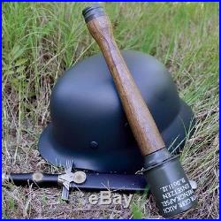 German WWII M24 Stick Grenade Non-Functioning Replica Full Size Potato Masher
