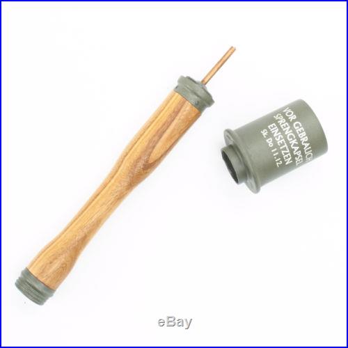 German WWII M24 Stick Grenade Steel & Wood, Non-Functioning Replica Toy