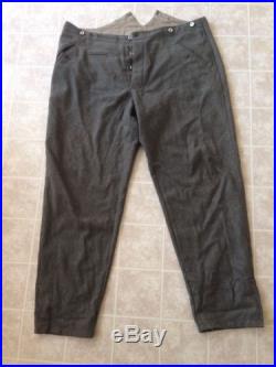 German WWII M40 Trousers. Size 42