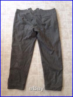 German WWII M40 Trousers. Size 42