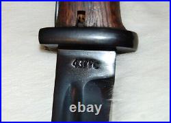 German WWII Mauser Kar 98k Bayonet / Scabbard / Frog NEW Reproduction