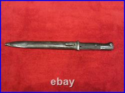 German WWII Model K-98 Bayonet With Scabbard