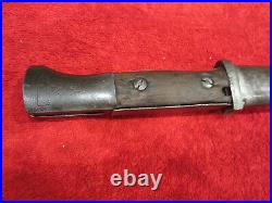 German WWII Model K-98 Bayonet With Scabbard