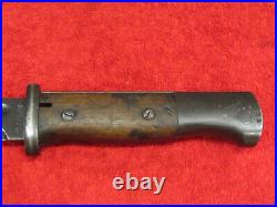 German WWII Model K-98 Bayonet With Scabbard