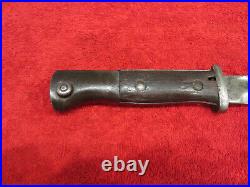 German WWII Model K-98 Bayonet With Scabbard