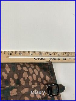 German WWII Pants Men's 32x28 Camo 44 dot Replica Soldier Uniform Field Rare