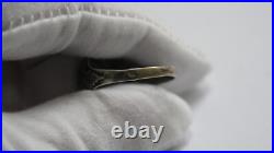 German WWII Real Solid Silver 800 LUFTWAFFE ENAMEL SILVER Size 11 11.5