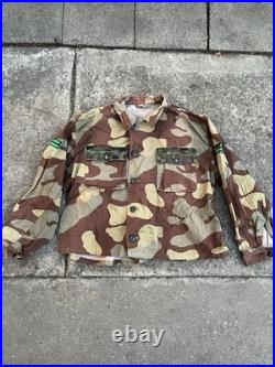 German WWII Reproduction Field Tailored Telo Mimetico converted Tunic (size XL)