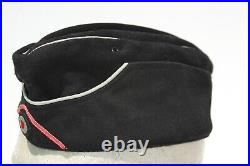 German WWII Reproduction M38 Panzer Officers Cap made from original material